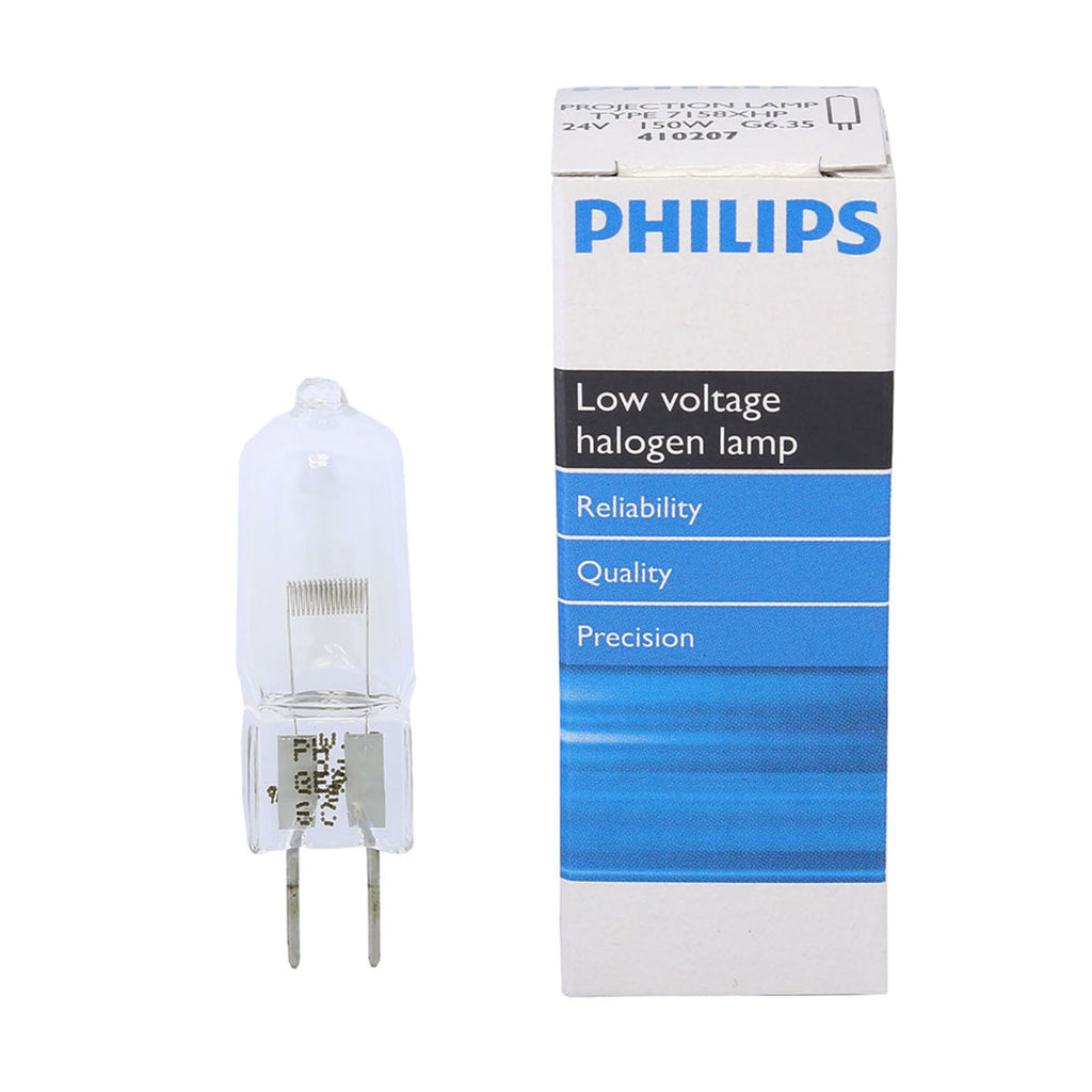 Philips Halogen Non-Reflector 7158XHP 150W G6.35 24V Light Bulb (9240 317 20503)