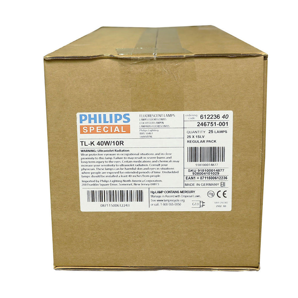 Philips Actinic BL TL TL-K 40W/10-R Fluorescent Light Bulb (9280 041 01029)