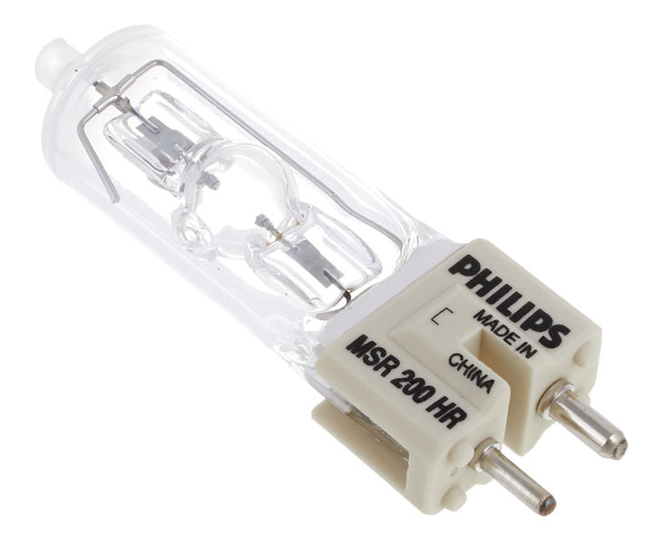 Philips MSR 200 HR 200W AC Lamp for Film/Studio Lighting (9280 979 05114)