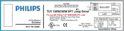 Philips TUV 180W/200W XPT Lamp Driver (9137 100 54695)